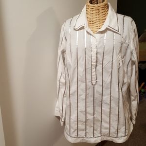 Lane Bryant 18/20 Shimmering Blouse